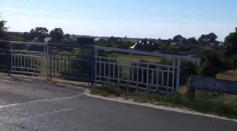 Remont wiaduktu w Grodźcu Małym