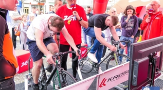 Rowerowe Radio Zet w Lesznie