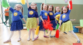 Sport, zabawa i rywalizacja pomiędzy przedszkolakami