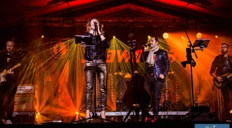 Wolsztyn polał się szampanem! Koncert Sławomira- fotorelacja