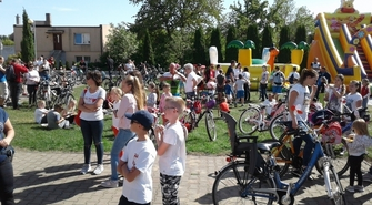 Setki rowerów w Krzemieniewie