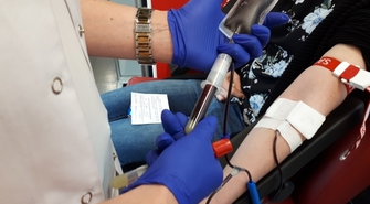 Po raz trzeci zbierali krew by uczcić 100-lecie Niepodległości Polski