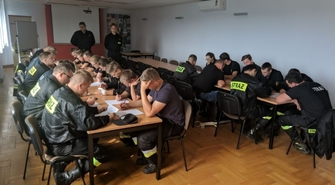 56 strażaków ochotników zdobyło nową wiedzę i umiejętności