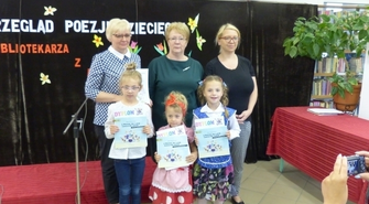 Przedszkolaki promowały czytelnictwo w ramach Tygodnia Bibliotek