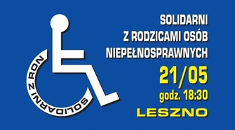 Wzywają do solidarności z niepełnosprawnymi