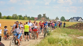 Setki rowerzystów przejechało po gminie Lipno