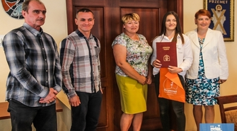 Medalistka Mistrzostw Polski na Sesji Rady Gminy Przemęt