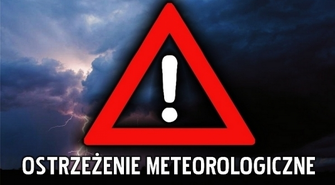 Uwaga, ostrzeżenie meteorologiczne!