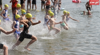 Dzieci zmierzyły się w Aquathlonie