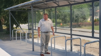 Miejsca przesiadkowe przy ścieżkach rowerowych