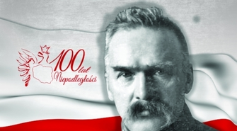 Uroczystość odsłonięcia popiersia Marszałka Józefa Piłsudskiego