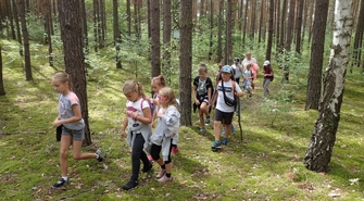 Warsztaty przyrodnicze na ścieżce dydaktycznej  "Dziczek"