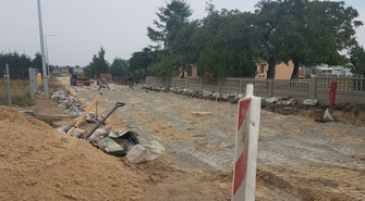 Droga Stary Widzim - Bambry w budowie