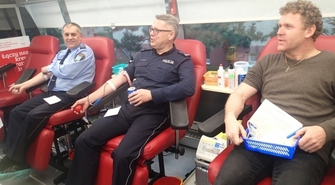 Zbiórka kolejnych litrów krwi na 100-lecie Niepodległej Polski