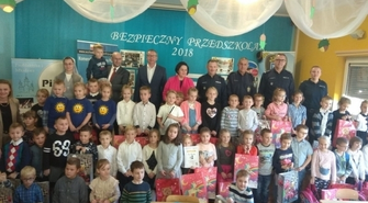 Przedszkolaki z Osowej Sieni zwycięzcami Turnieju „BEZPIECZNY PRZEDSZKOLAK”