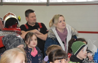 Uczniowie odwiedzili remizę