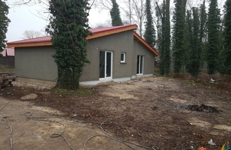 Domki bliźniacze na terenie SCKiW