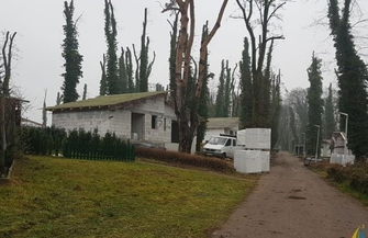 Domki bliźniacze na terenie SCKiW