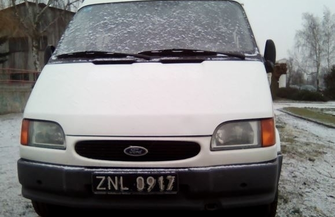 Ogłoszenie o nieograniczonej aukcji na sprzedaż samochodu marki Ford Transit - aktualizacja