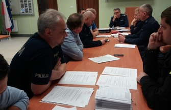 Dzielnicowi blisko mieszkańców. Odprawa Komendanta z dzielnicowymi
