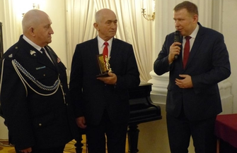 Stanisław Wolniczak uhonorowany przez starostę leszczyńskiego