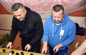 Karol Krawczyk i Mateusz Hładczuk zwycięzcami 18 Turnieju Piłkarzyków Stołowych