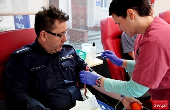 Zebrali już łącznie 24 litry krwi