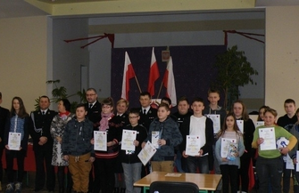 Eliminacje gminne do Ogólnopolskiego Turnieju Wiedzy Pożarniczej