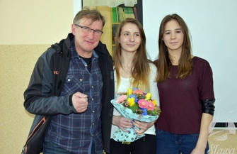 Legenda triathlonu i bohater filmu Najlepszy spotkał się ze sławską młodzieżą