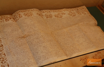 Wykład ks. Tomasza Rogozińskiego na temat cystersów w Kaszczorze i Wieleniu