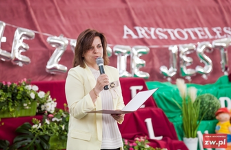 Zakończenie roku szkolnego dla maturzystów w I Zespole Szkół im. Stanisława Staszica we Wschowie