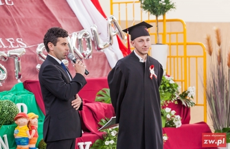 Zakończenie roku szkolnego dla maturzystów w I Zespole Szkół im. Stanisława Staszica we Wschowie