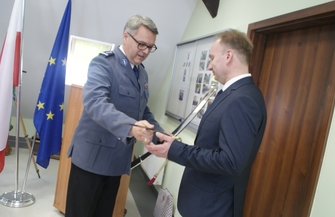 Maciej Olejniczak po 27 latach służby odszedł na emeryturę