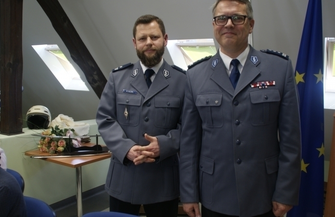 Maciej Olejniczak po 27 latach służby odszedł na emeryturę