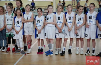 Turniej finałowy w koszykówce dziewcząt do lat 12. WSTK zajmuje 2 miejsce w województwie