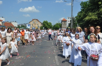 Procesja Bożego Ciała we Wschowie