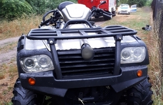 Ostrożnie z quadami. Dwóch nastolatków z obrażeniami ciała przewieziono do szpitala