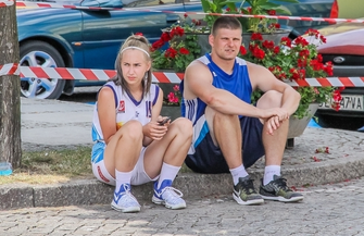 Streetball dla przyjemności czyli uliczna koszykówka gościła na wschowskim rynku