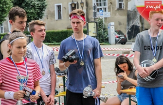 Streetball dla przyjemności czyli uliczna koszykówka gościła na wschowskim rynku