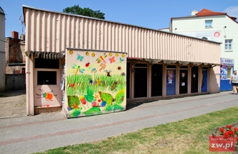 Rozbudzić marzenia. Stworzyli mural podczas plastycznego happeningu