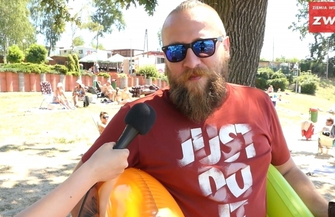 Sonda na plaży w Lginiu Tutaj jest wyjątkowy spokój i nietypowy klimat