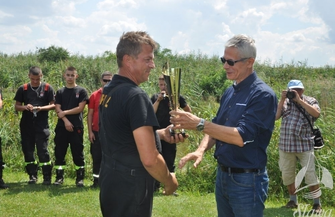 OSP Konradowo wygrało Międzygminne Zawody Prądopiłki Strażackiej