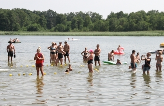 Dzieci zmierzyły się w Aquathlonie