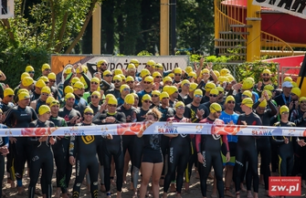 Oczko Sławskiego Festiwalu Triathlonu