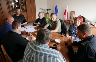 Spotkanie dotyczące włączenia OSP Wronów do KSRG