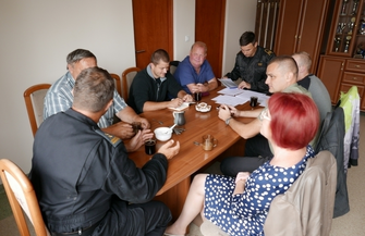 Spotkanie dotyczące włączenia OSP Wronów do KSRG