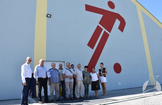 Hala sportowa gotowa przed terminem