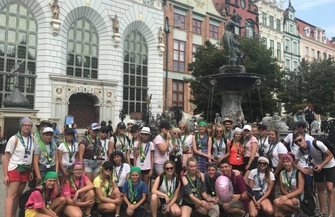 Harcerze z powiatu wschowskiego wracają z Ogólnopolskiego Zlotu ZHP w Gdańsku