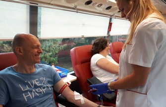 20 osób uczestniczyło w zbiórce krwi