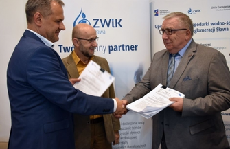 Podpisano umowę na realizację największej inwestycji w historii sławskiej gminy